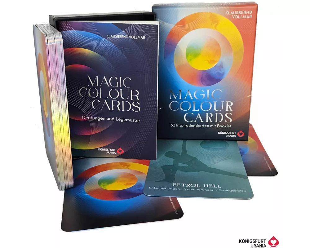 Magic Colours Cards - 32 Inspirationskarten mit Booklet