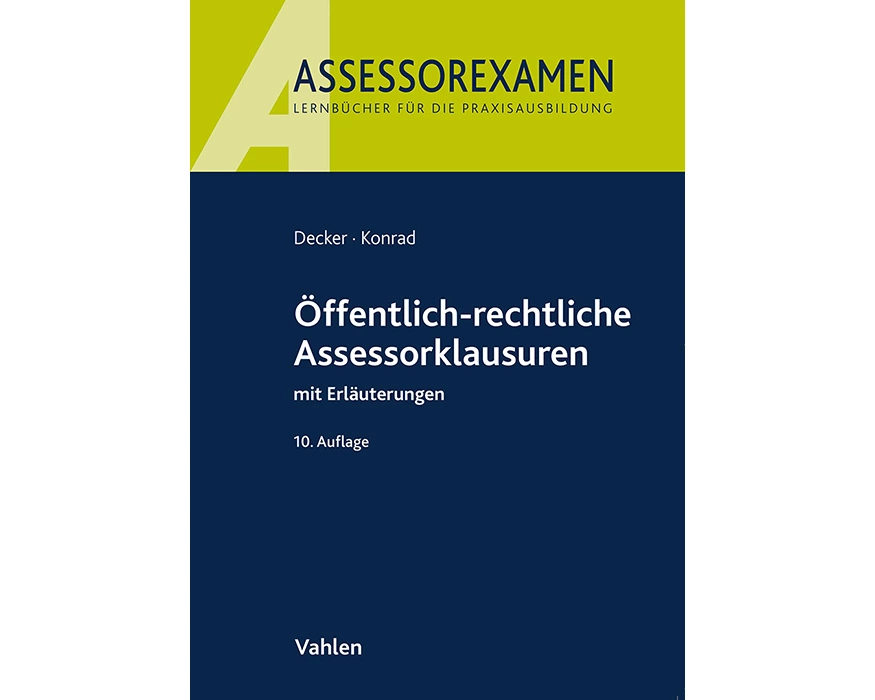 Öffentlich-rechtliche Assessorklausuren