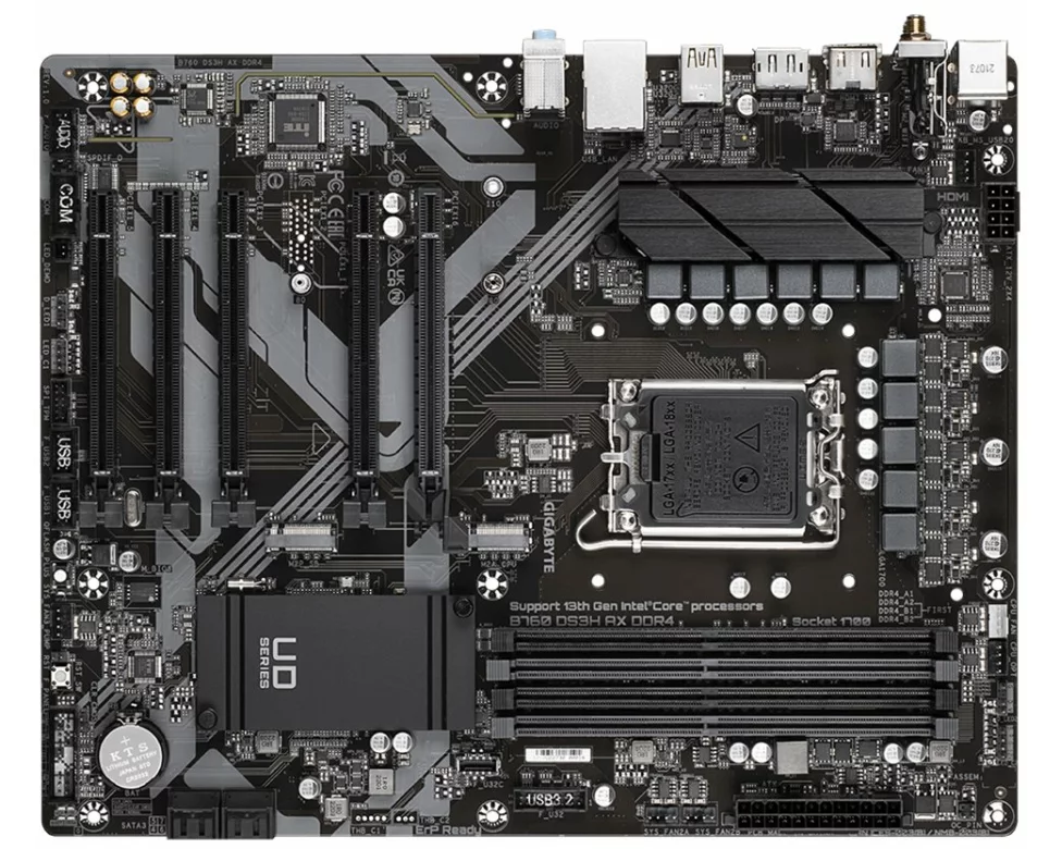 Gigabyte B760 DS3H AX LGA1700 4xDDR4 4xSATA 2xM.2 1xDP 1xHDMI