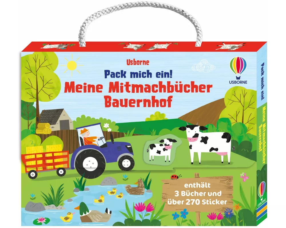 Pack mich ein! Meine Mitmachbücher: Bauernhof