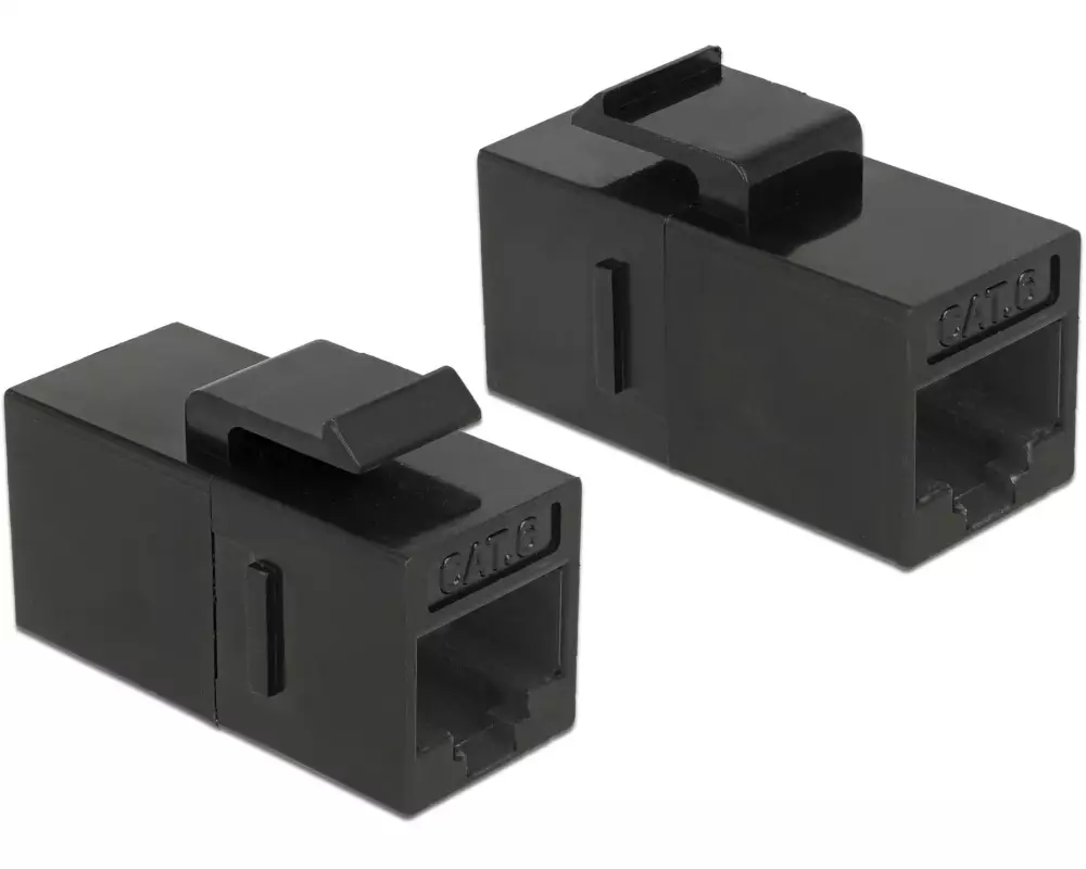 Delock Keystone-Modul RJ-45 - RJ-45, Cat.6, UTP 25 Stück