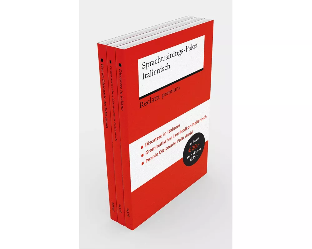 Sprachtrainings-Paket Italienisch