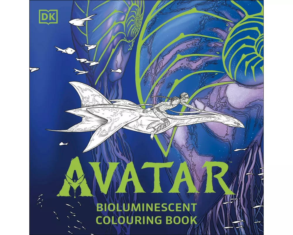 Avatar Bioluminescent Colouring Book
