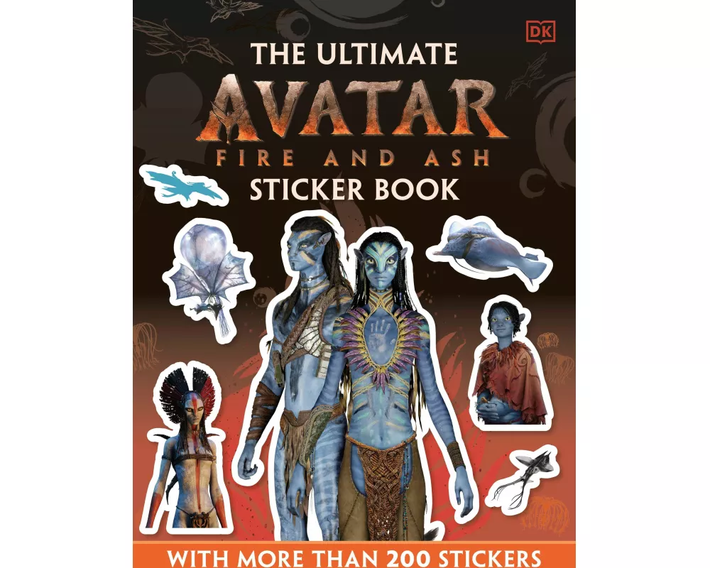 Avatar Fire and Ash Ultimate Sticker Book