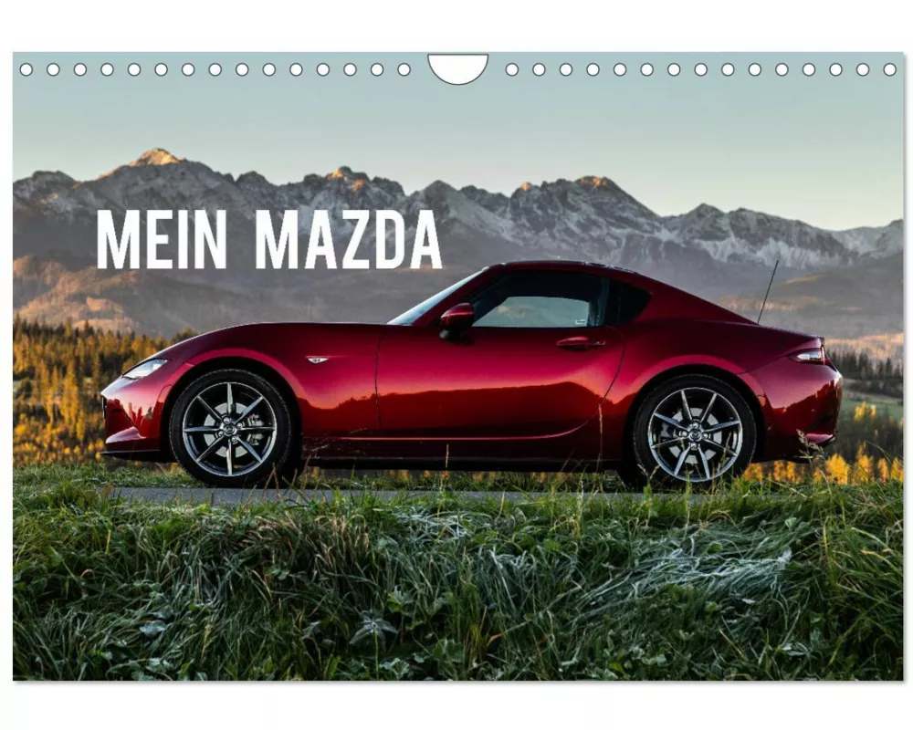 Mein Mazda (Wandkalender 2026 DIN A4 quer), CALVENDO Monatskalender