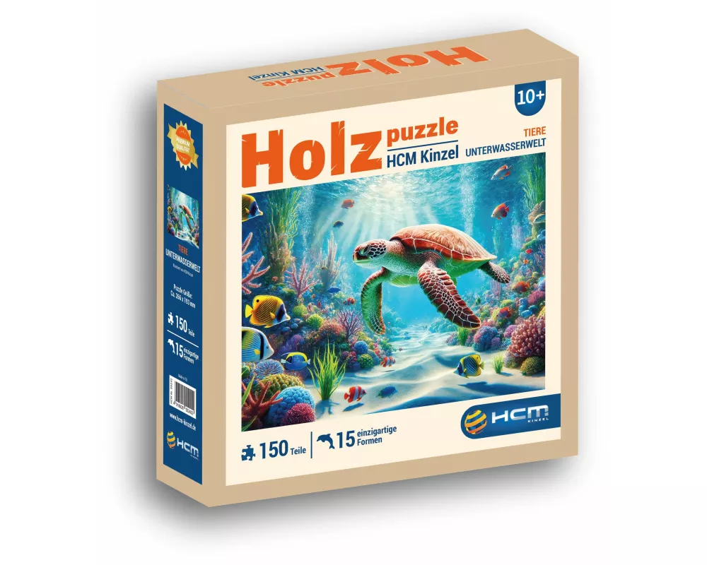 Holzpuzzle - Unterwasserwelt 150 Teile