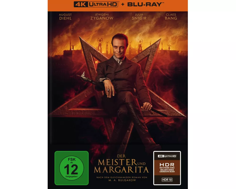 Der Meister und Margarita - Limitiertes Mediabook (4K Ultra HD + Blu-ray)