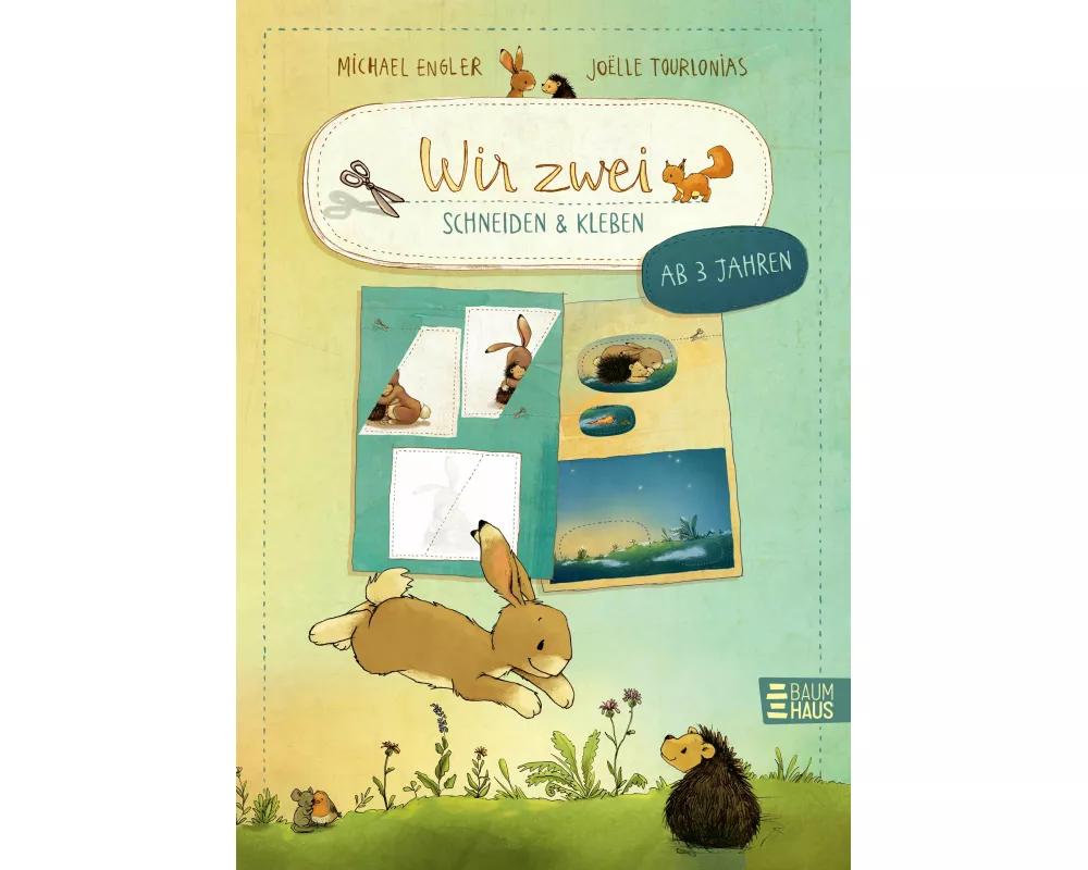 Wir zwei - schneiden und kleben
