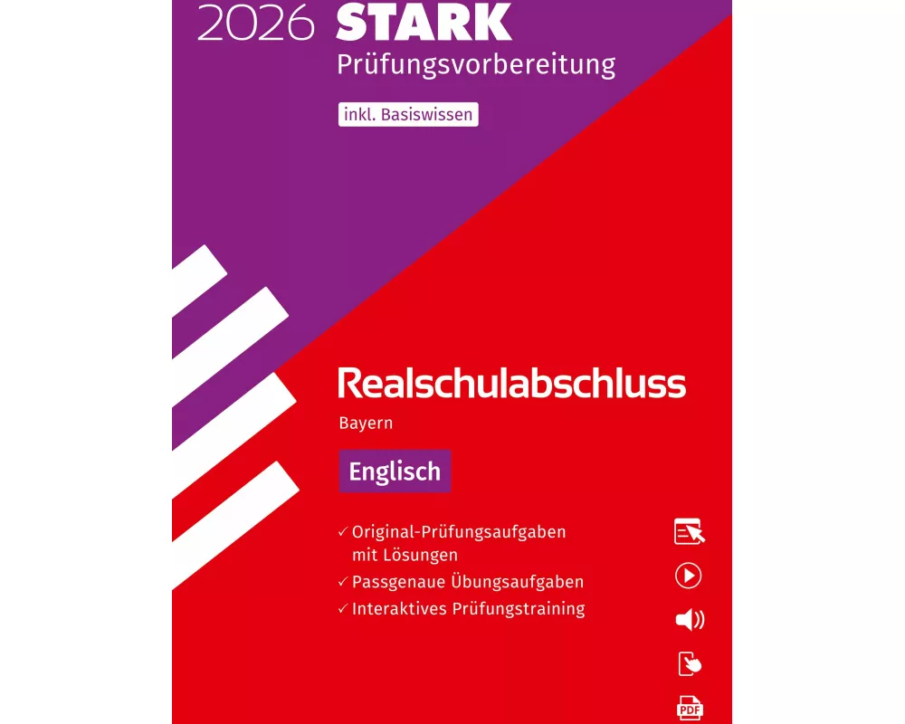 STARK Englisch - Realschulabschluss 2026 Bayern - Prüfungsvorbereitung inkl. Basistraining