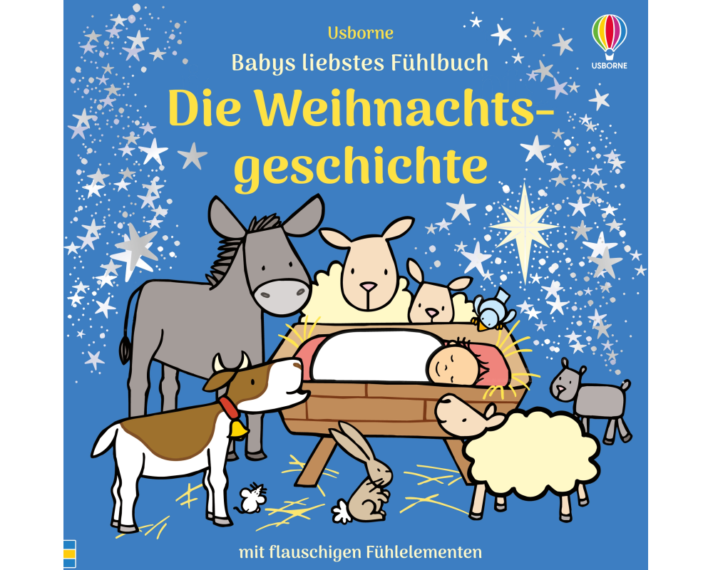 Babys liebstes Fühlbuch: Die Weihnachtsgeschichte
