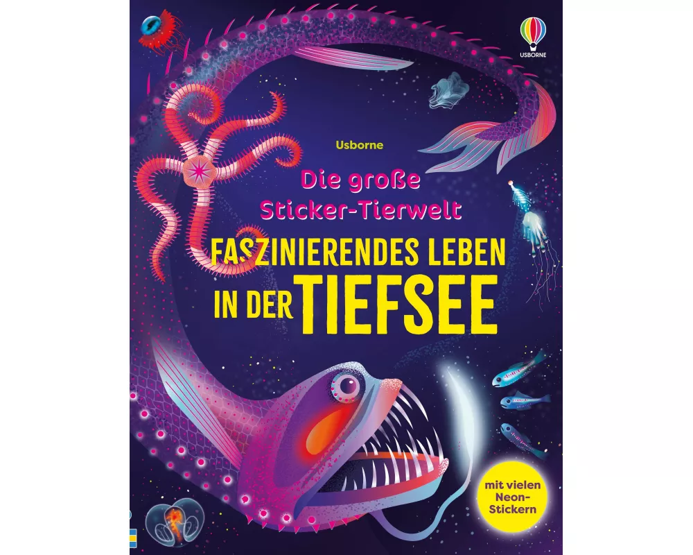 Die große Sticker-Tierwelt: Faszinierendes Leben in der Tiefsee