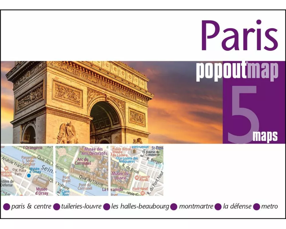 Paris PopOut Map