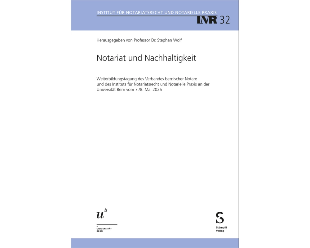 Notariat und Nachhaltigkeit