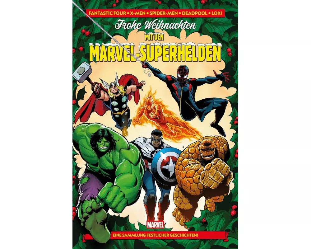 Frohe Weihnachten mit den Marvel-Superhelden
