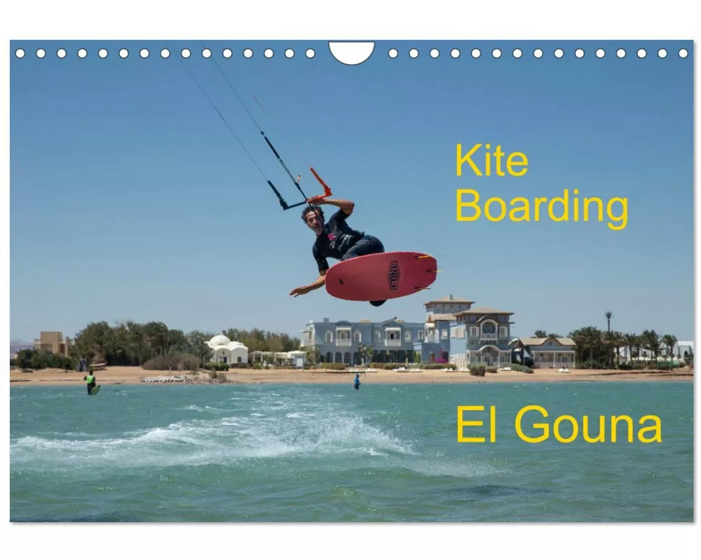 Kite Boarding El Gouna (Wandkalender 2026 DIN A4 quer), CALVENDO Monatskalender