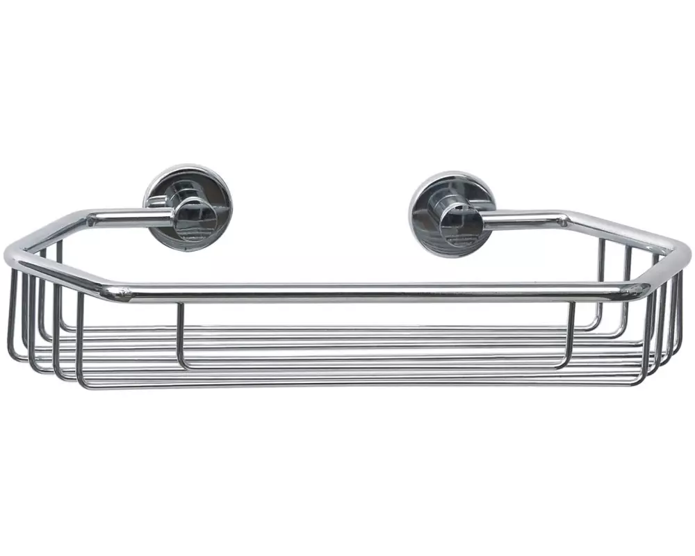 tesa Ablagekonsole Draad ohne Bohren, Silber