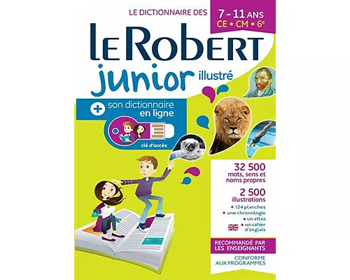 Le Robert Junior Illustre et son dictionnaire en ligne: Bimedia 2020