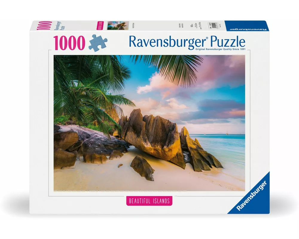 Erwachsenenpuzzle 1000 Teile - Seychellen