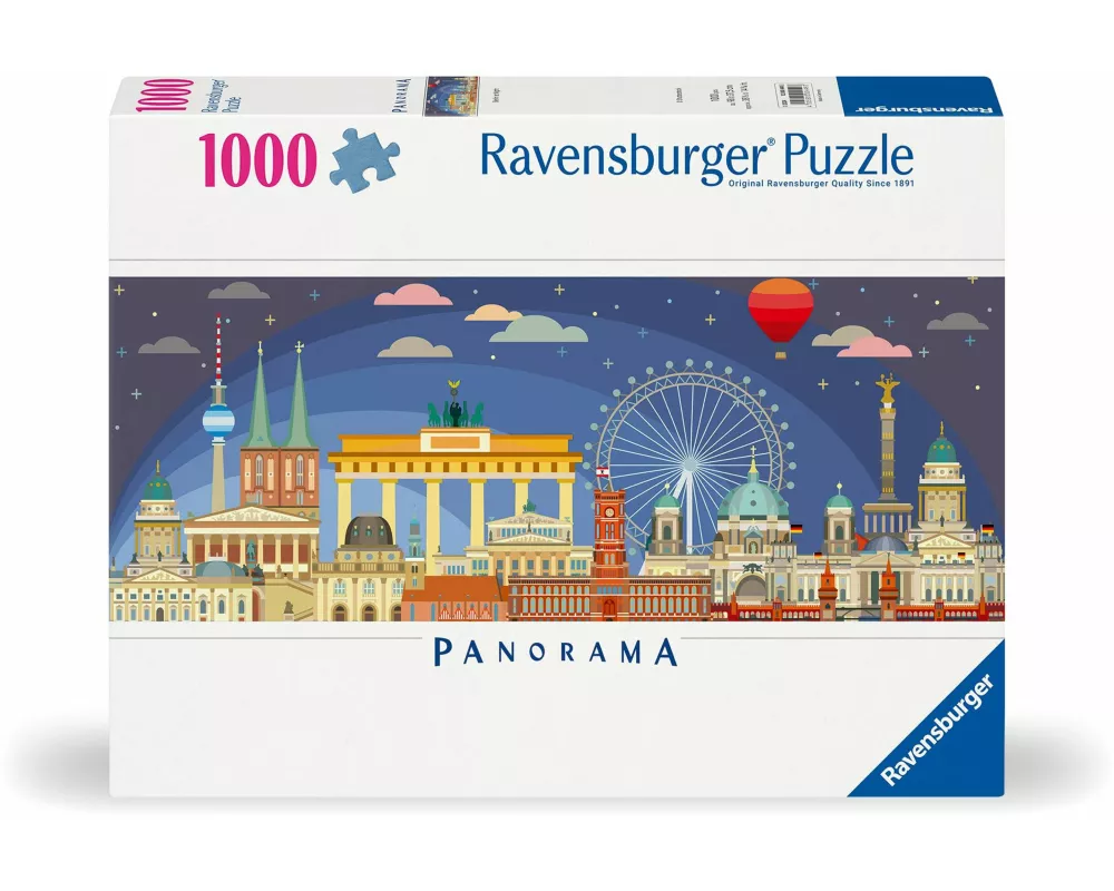 Erwachsenenpuzzle 1000 Teile - Nachts in Berlin