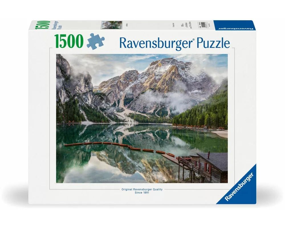 Erwachsenenpuzzle 1500 Teile - Pragser Wildsee