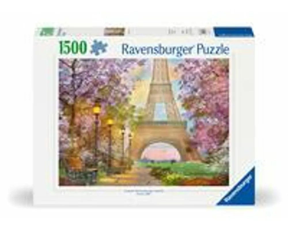 Erwachsenenpuzzle 1500 Teile - Verliebt in Paris