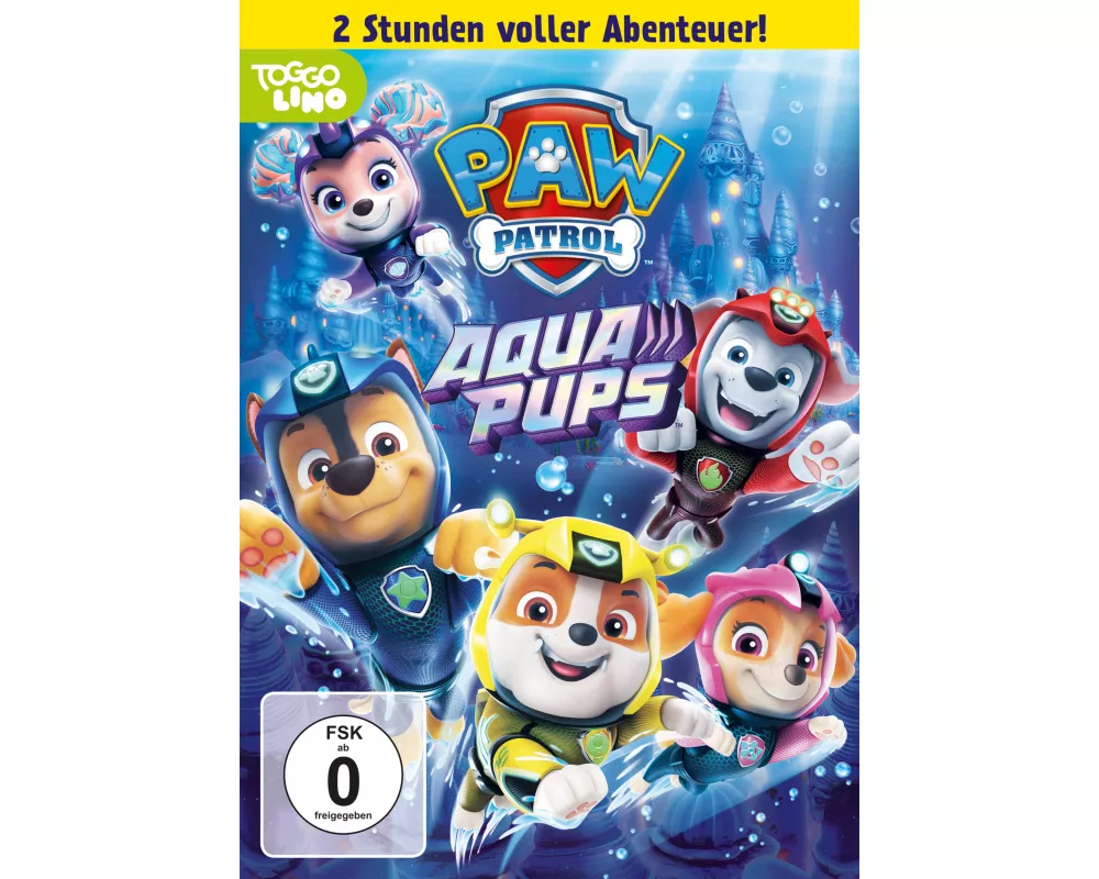 Paw Patrol: Aqua Pups Dvd
