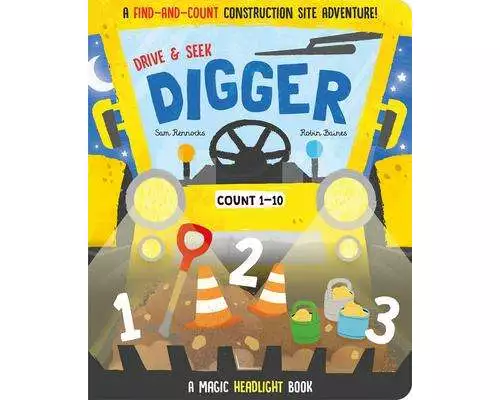 Drive & Seek Digger - A Magic Find & Count Adventure