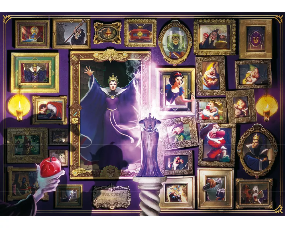 Erwachsenenpuzzle 1000 Teile - Disney Villainous - Evil Queen