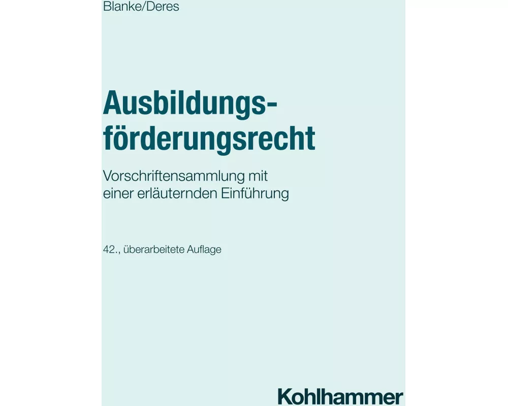 Ausbildungsförderungsrecht