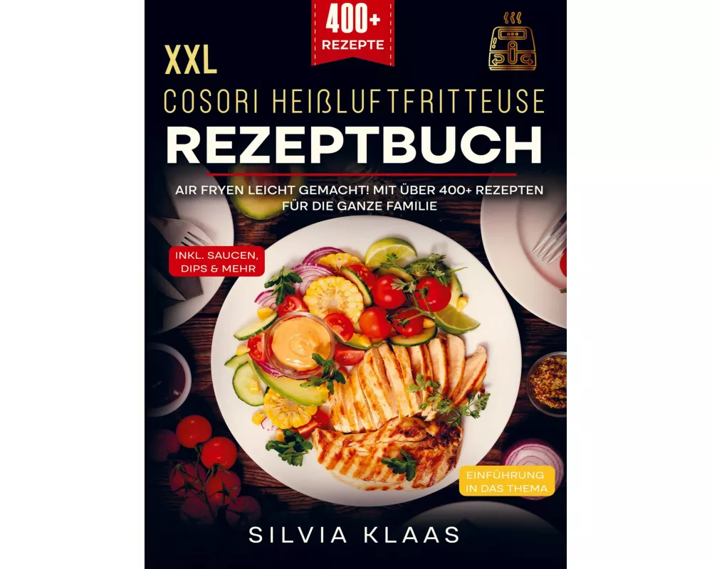 XXL Cosori Heißluftfritteuse Rezeptbuch
