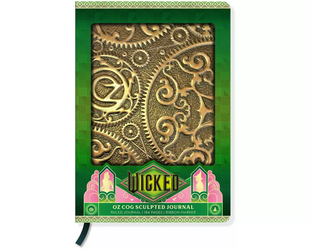 Wicked: Oz Cogs Sculpted Journal
