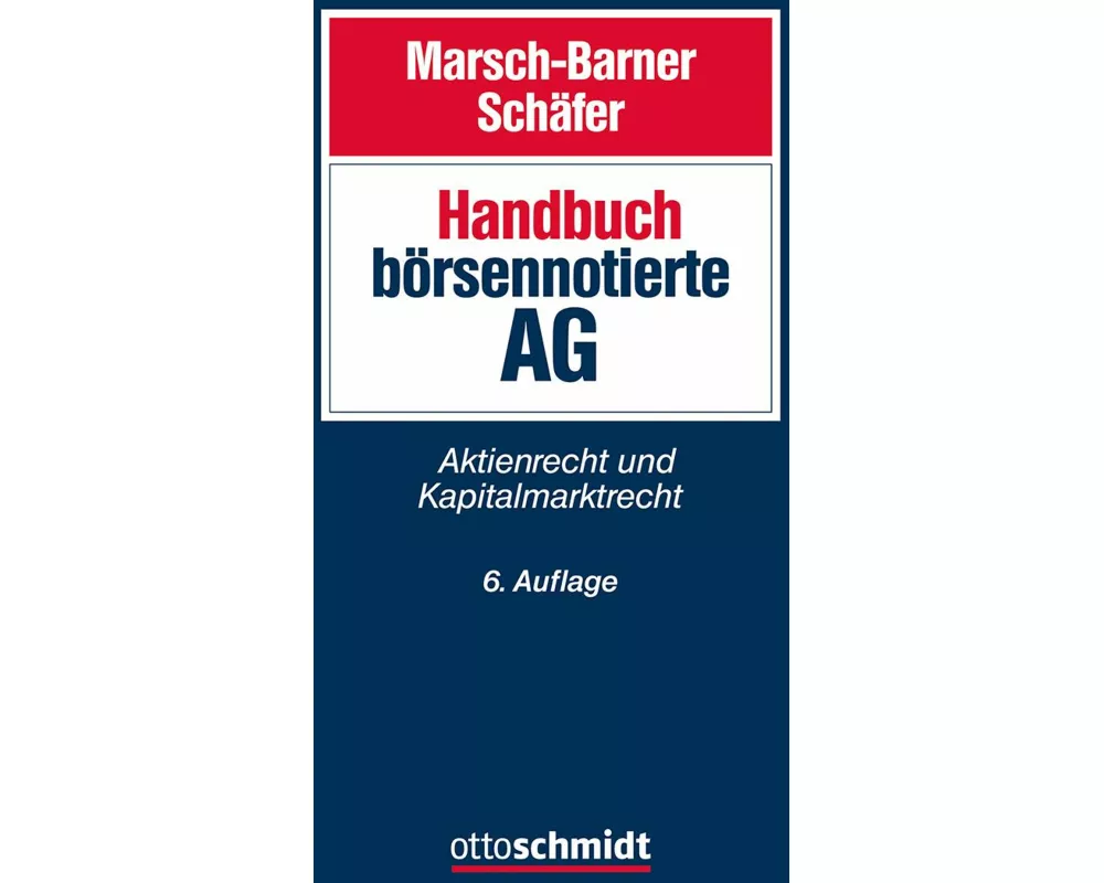 Handbuch börsennotierte AG