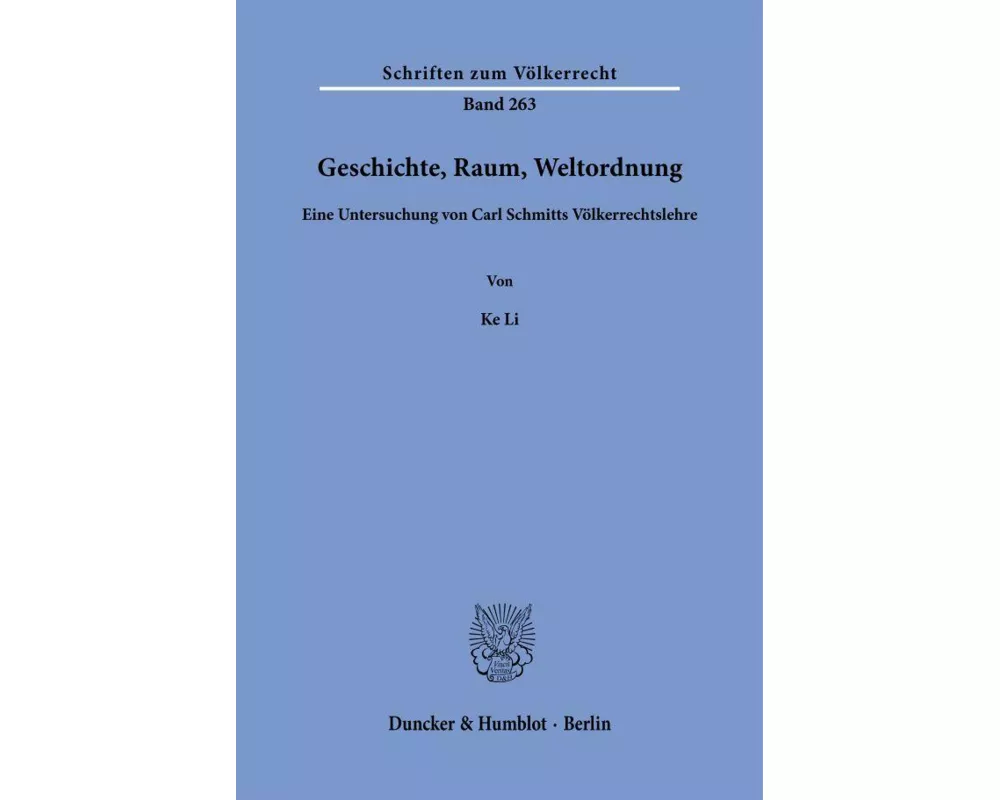 Geschichte, Raum, Weltordnung