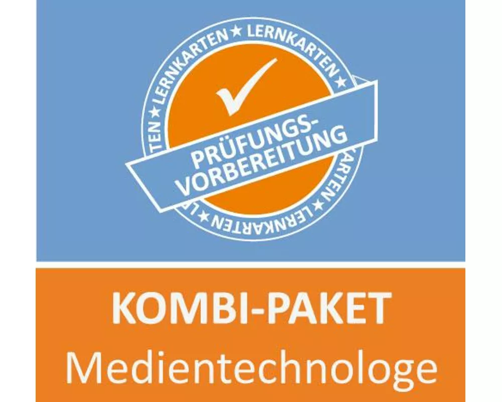 Kombi-Paket Medientechnologe Lernkarten