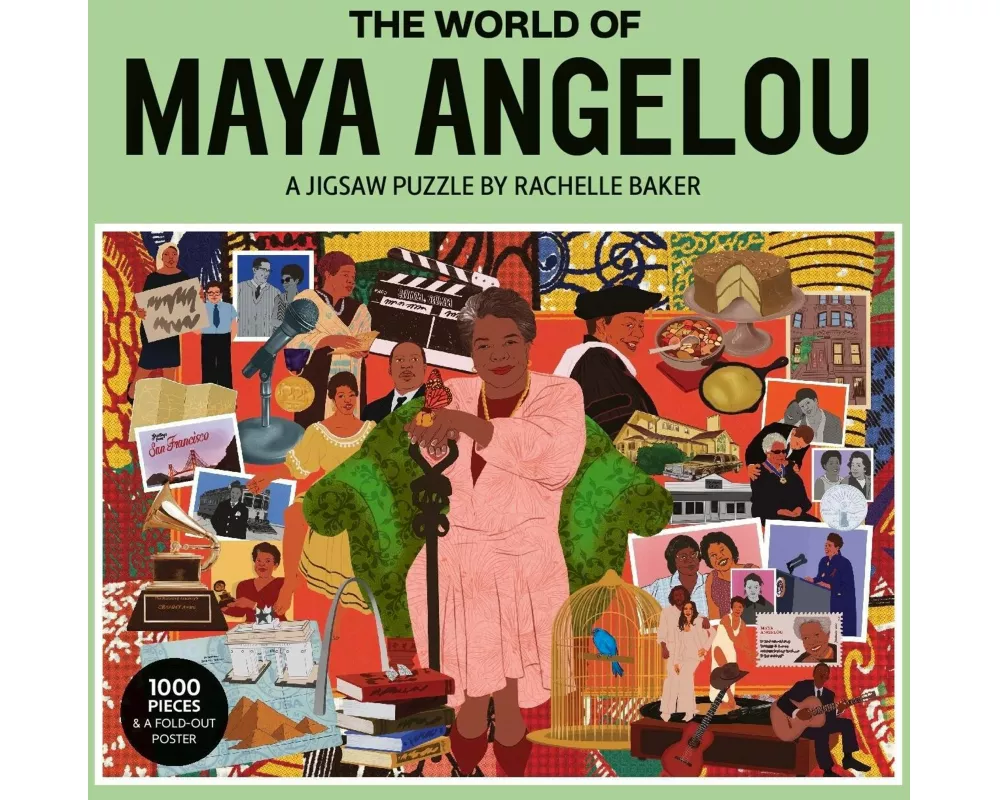 The World of Maya Angelou 1000 Piece Puzzle