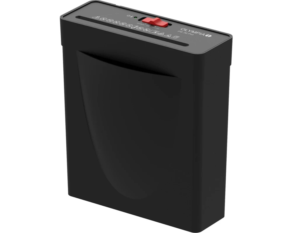 Olympia Aktenvernichter PS 36 Pro, Schwarz