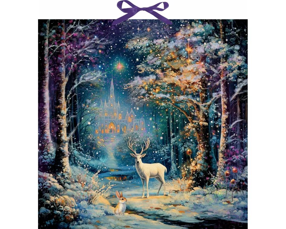 Wand-Adventskalender - Magischer Winterwald