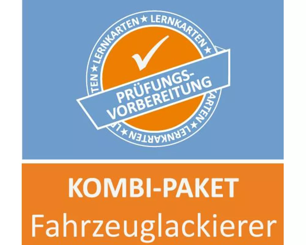 Kombi-Paket Fahrzeuglackierer Lernkarten