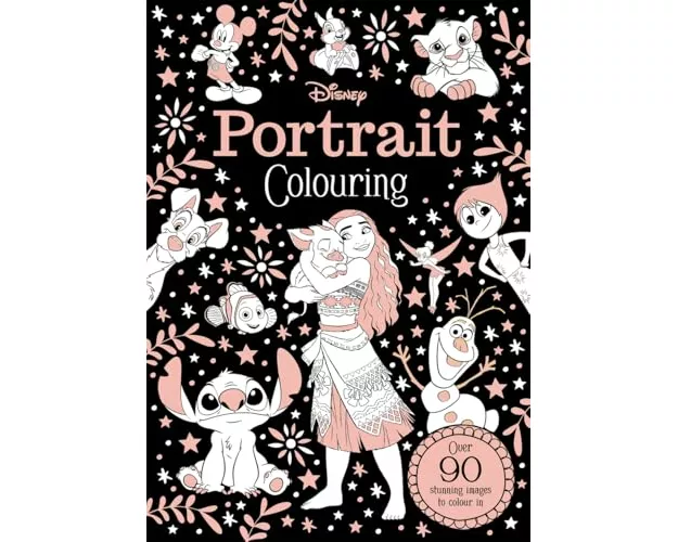 Disney: Portrait Colouring