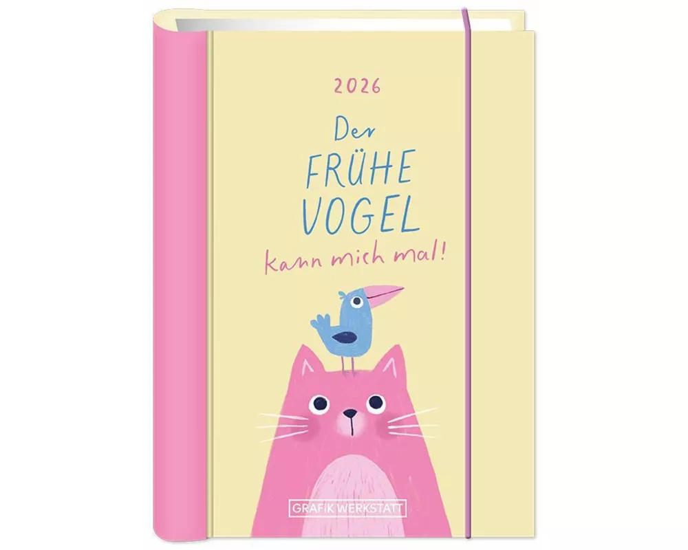 Terminplaner 2026 Der frühe Vogel