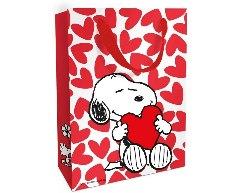 Braun + Company Geschenktasche Snoopy Love 24 x 36 x 13 cm