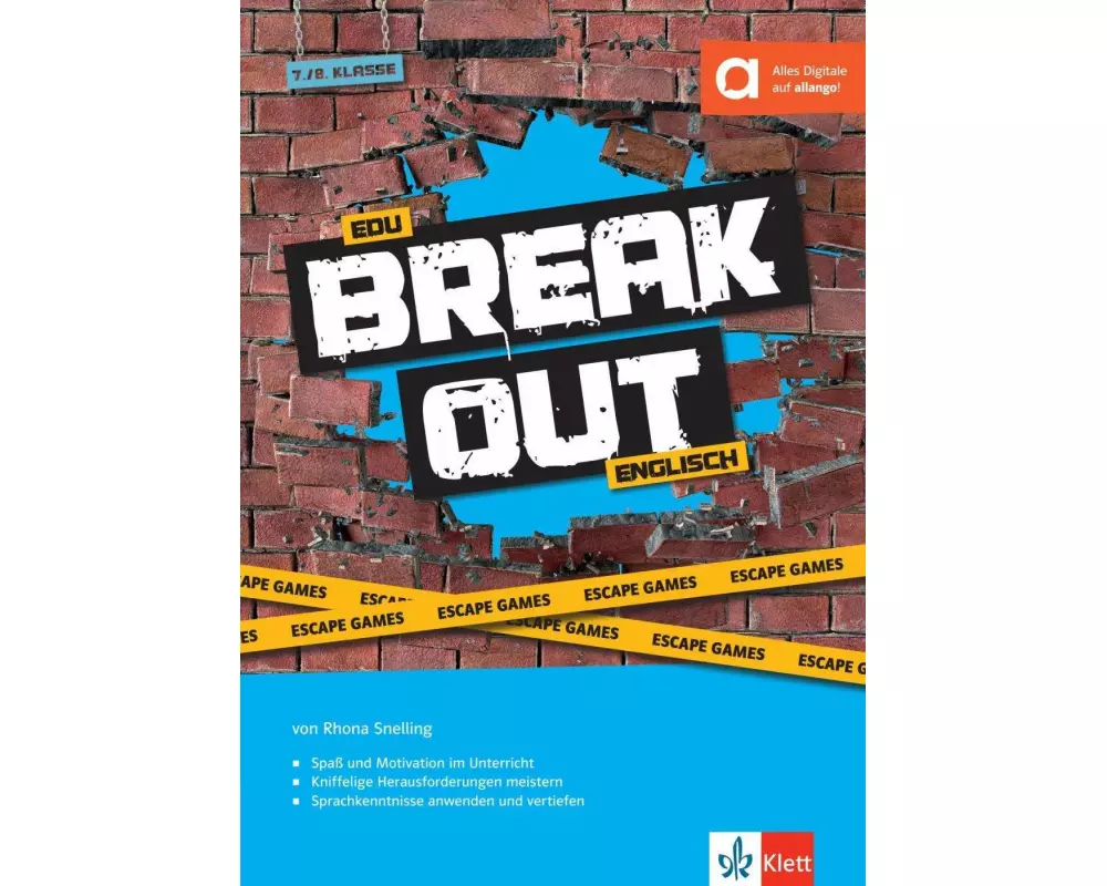 Edu Breakout Englisch - Escape Games für die 7./8. Klasse