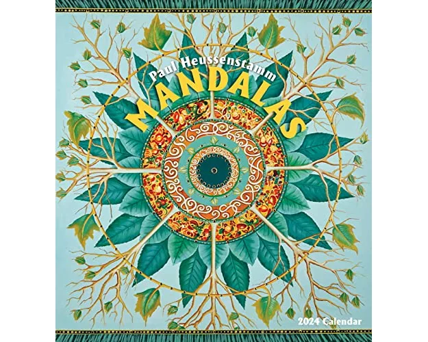 Paul Heussenstamm: Mandalas 2024 Wall Calendar
