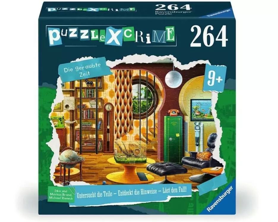 Ravensburger Puzzle X Crime Kids: Die geraubte Zeit