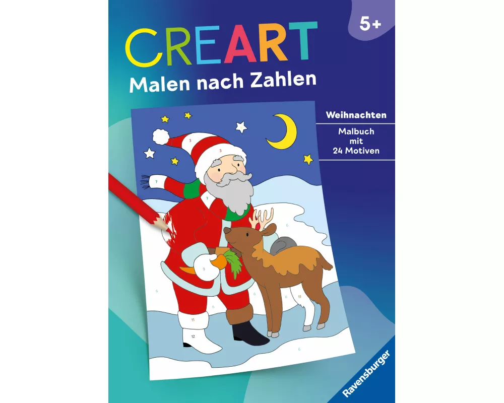 CreArt Malen nach Zahlen - Weihnachten