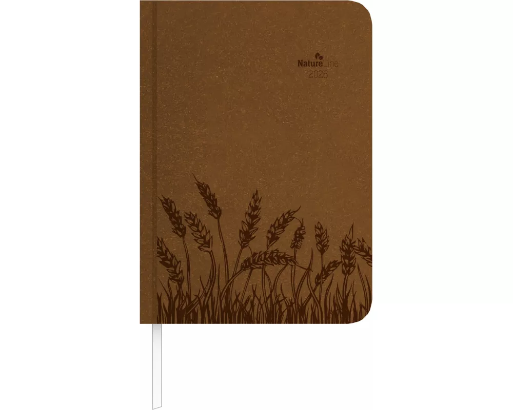 Alpha Edition - Wochen-Minitimer Nature Line Malt 2026 – Taschenkalender A6 ( 11×15 cm) mit Monatsübersicht & Notizbereich, umweltfreundlicher Terminp