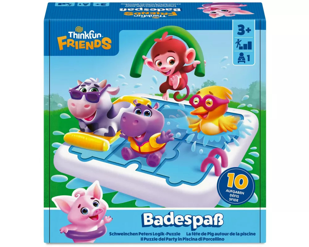 ThinkFun Friends: Badespaß - Logikspiel ab 3 Jahre