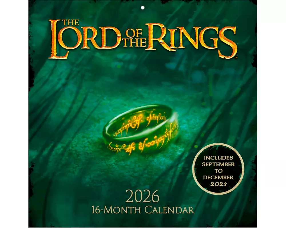 Pyramid - THE LORD OF THE RINGS 2026 – Broschürenkalender 30×30 cm mit epischen Mittelerde-Motiven – Wandkalender für Tolkien- & Fantasy-Fans
