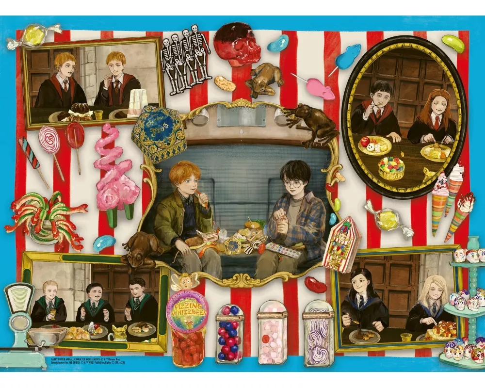 Kinderpuzzle 200 XXL Teile - Harry Potter - Magische Süßigkeiten