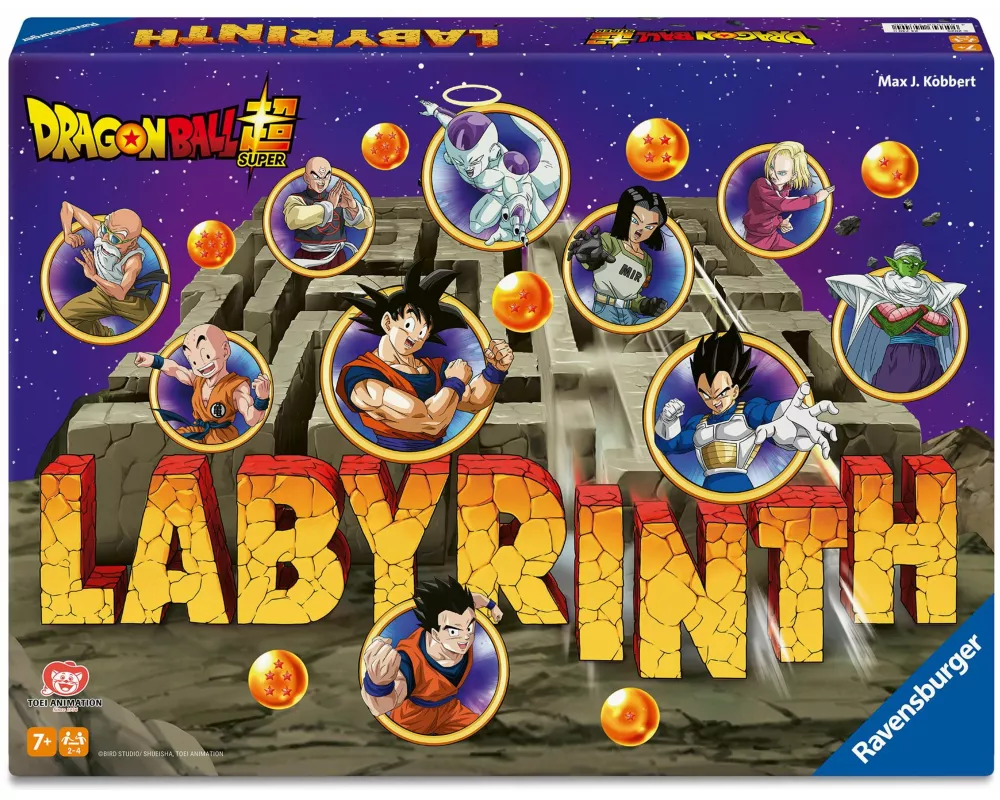 Dragon Ball Super Labyrinth - Gesellschaftsspiel & Brettspiel ab 7 Jahre
